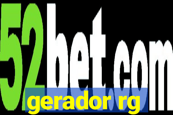 gerador rg